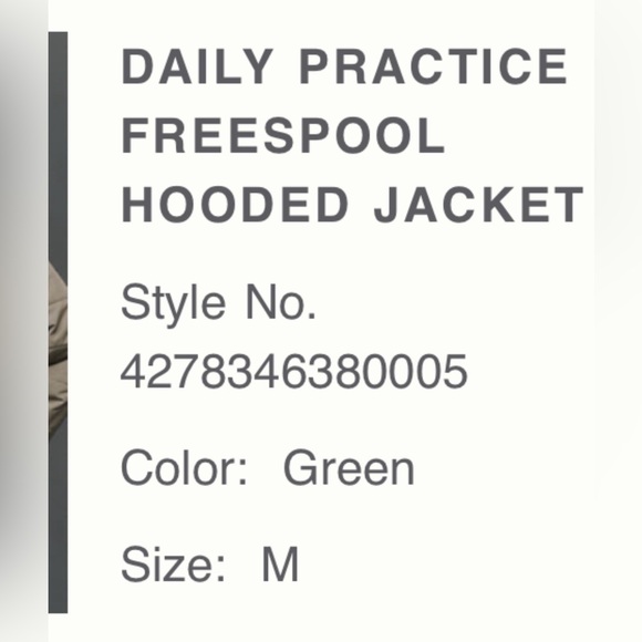 Anthropologie Daily Practice Freespool Hooded Jacket NWT - Picture 2 of 14